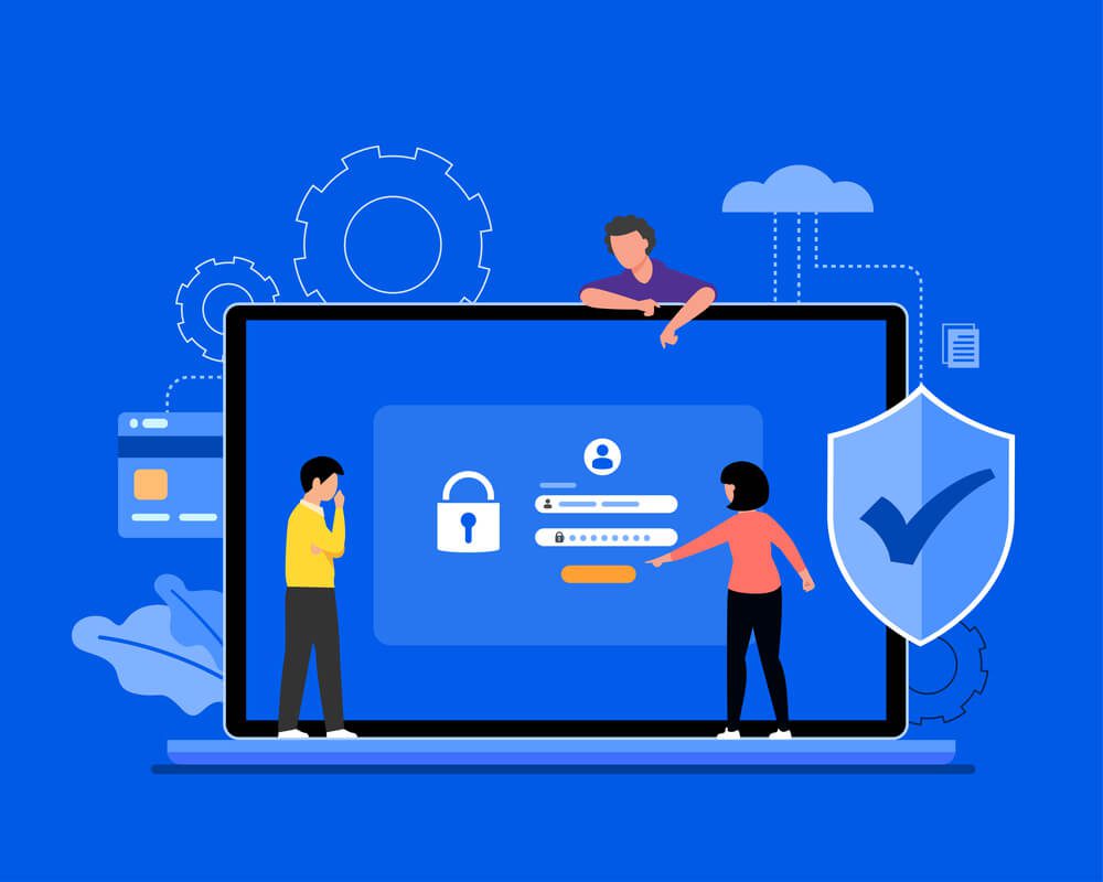 Business Secure Login Dashboard Image