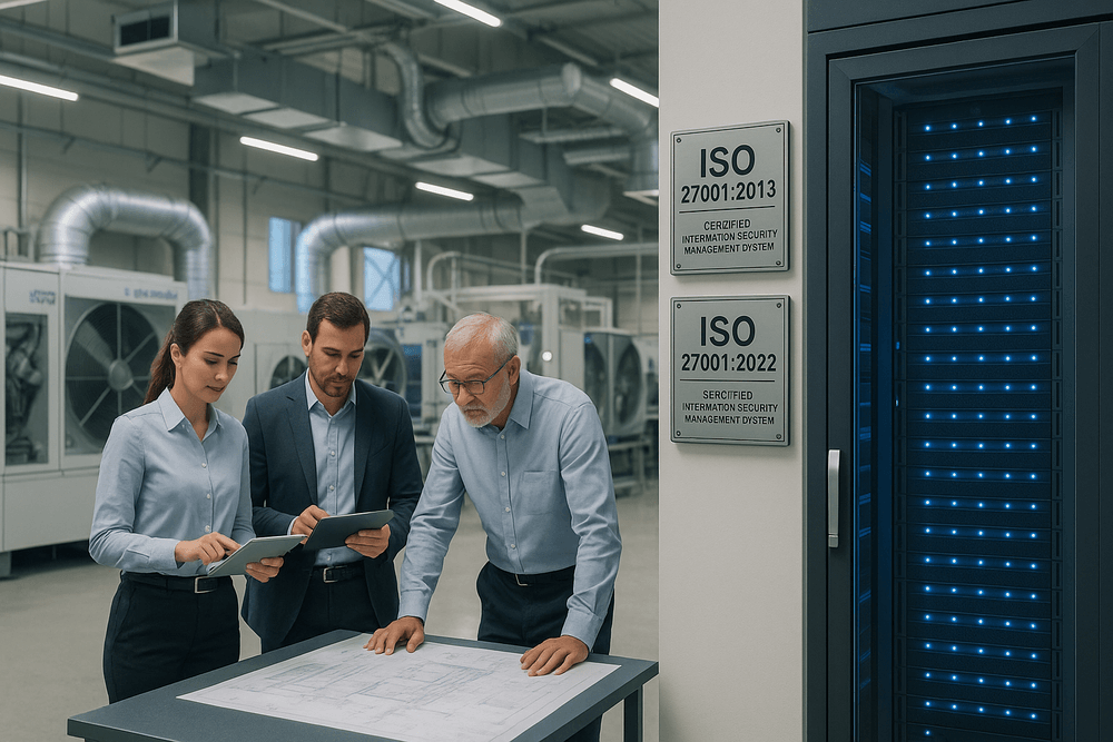 ISO 27001 Certification and ISO 270012022 Transition Case Study for a Global Manufacturing Company Cover Image
